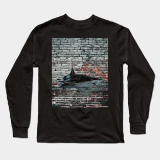 Graffiti shark Long Sleeve T-Shirt